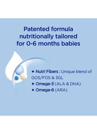 Advance Infant Milk Formula Palm Oil Free Stage 1 0-6 Months Plain Pack of 6 - view 4